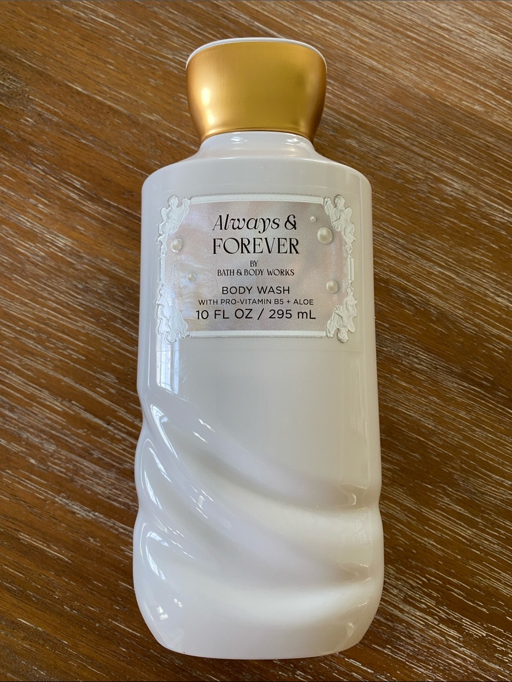 Bath & Body Works Always & Forever Body Wash - White & Gold